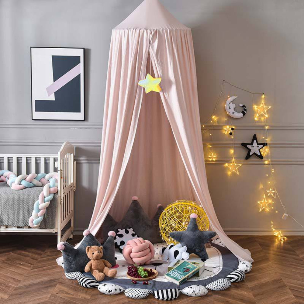 Dreamy Nursery Bed Canopy For Kids Room Decor And Hideaway | Temsk