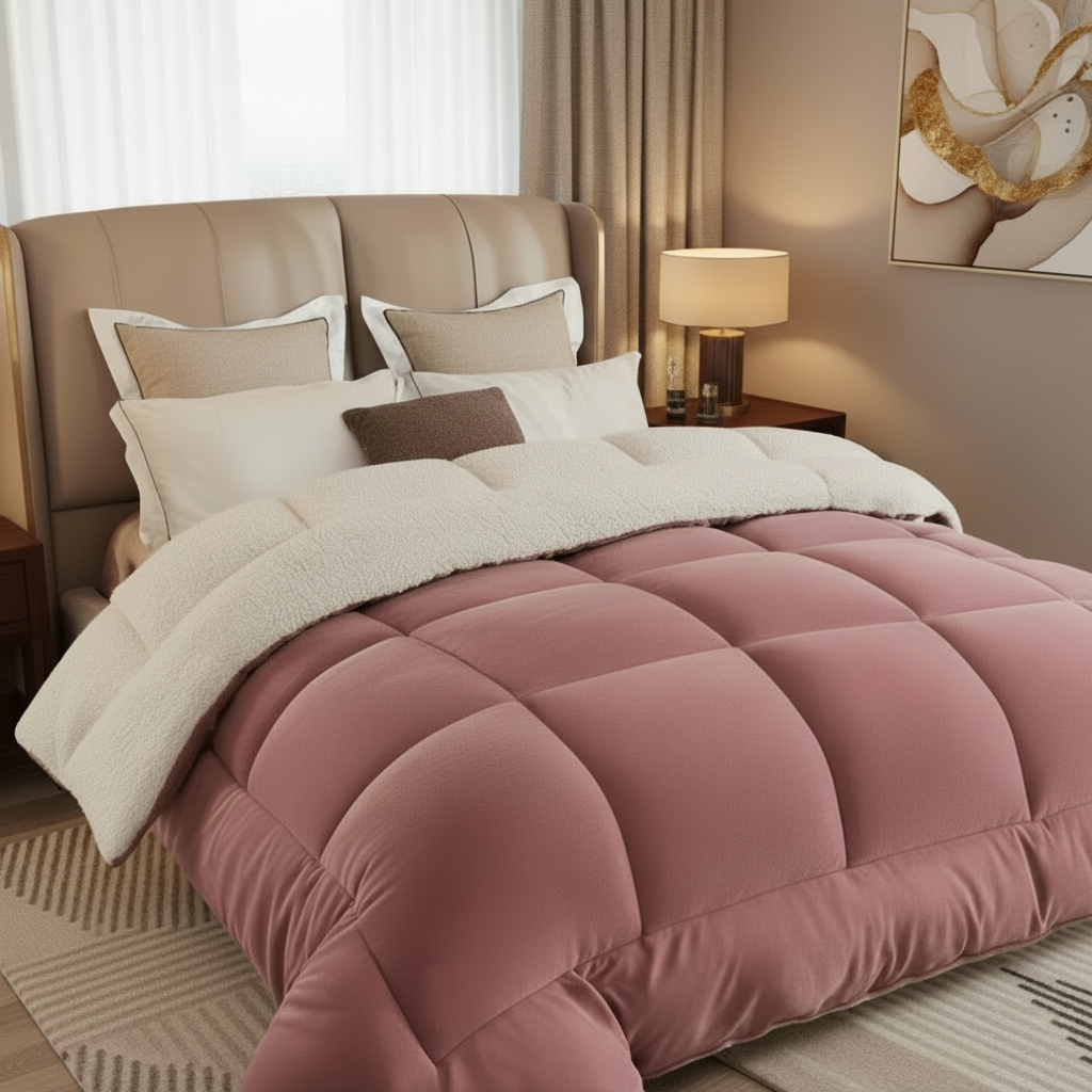 LuxeNest Double-Sided Bedroom Duvet for Ultimate Sleep Comfort | Temsk