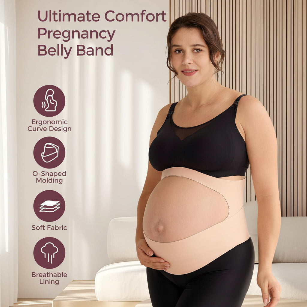 Breathable Belly Band For Maternity Back And Belly Support | Temsk
