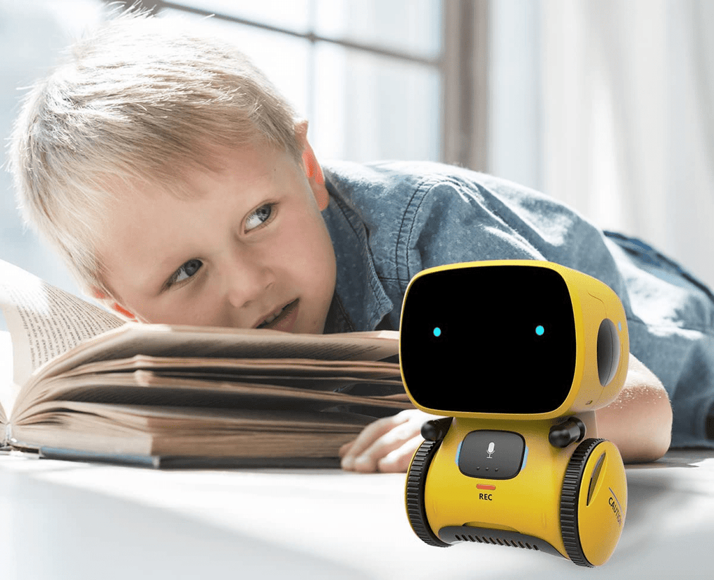 PulseBot mini interaktiv dansende robot med stemme- og lydfunktioner | Temsk