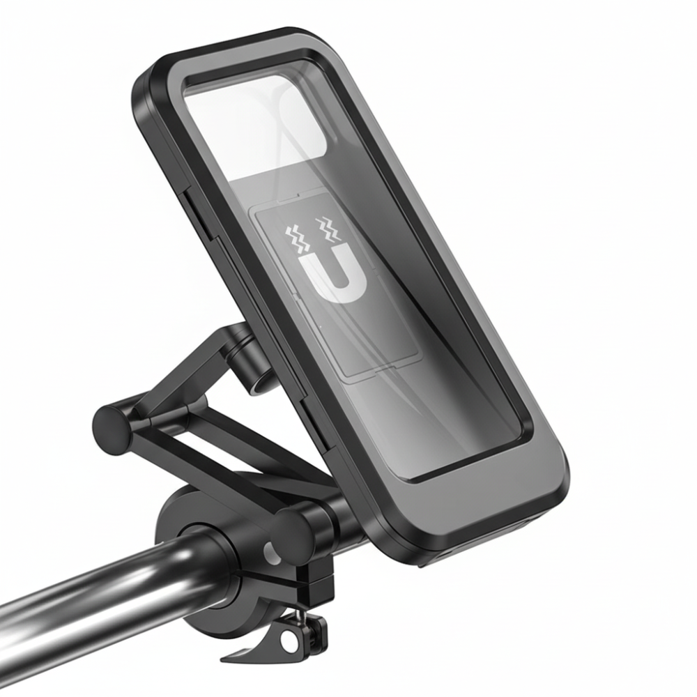 Waterproof Bike Phone Holder With 360 Degree Rotating Mount | Temsk