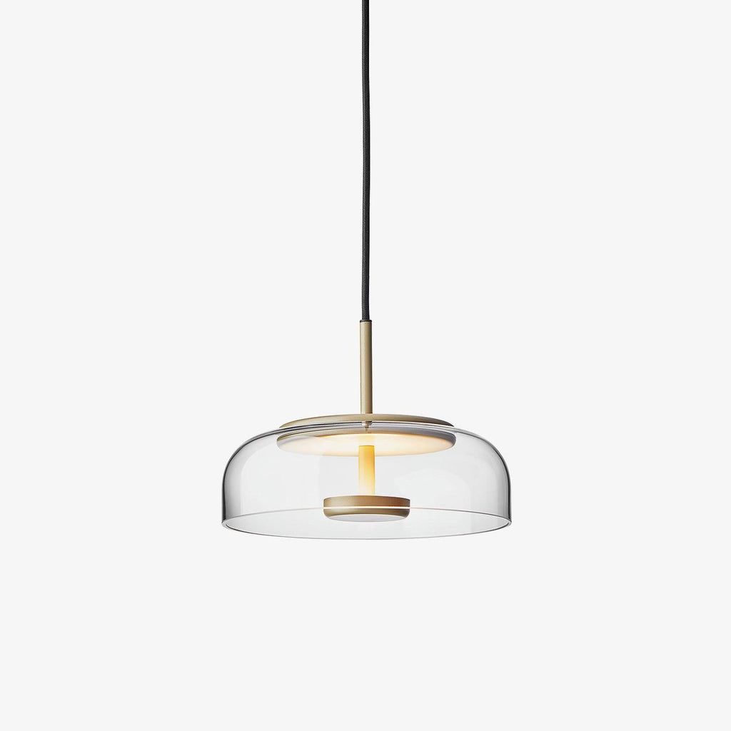 Nova Lux Pendant Lamp for Warm Radiant Ambience in Living Room | Snurv | Temsk