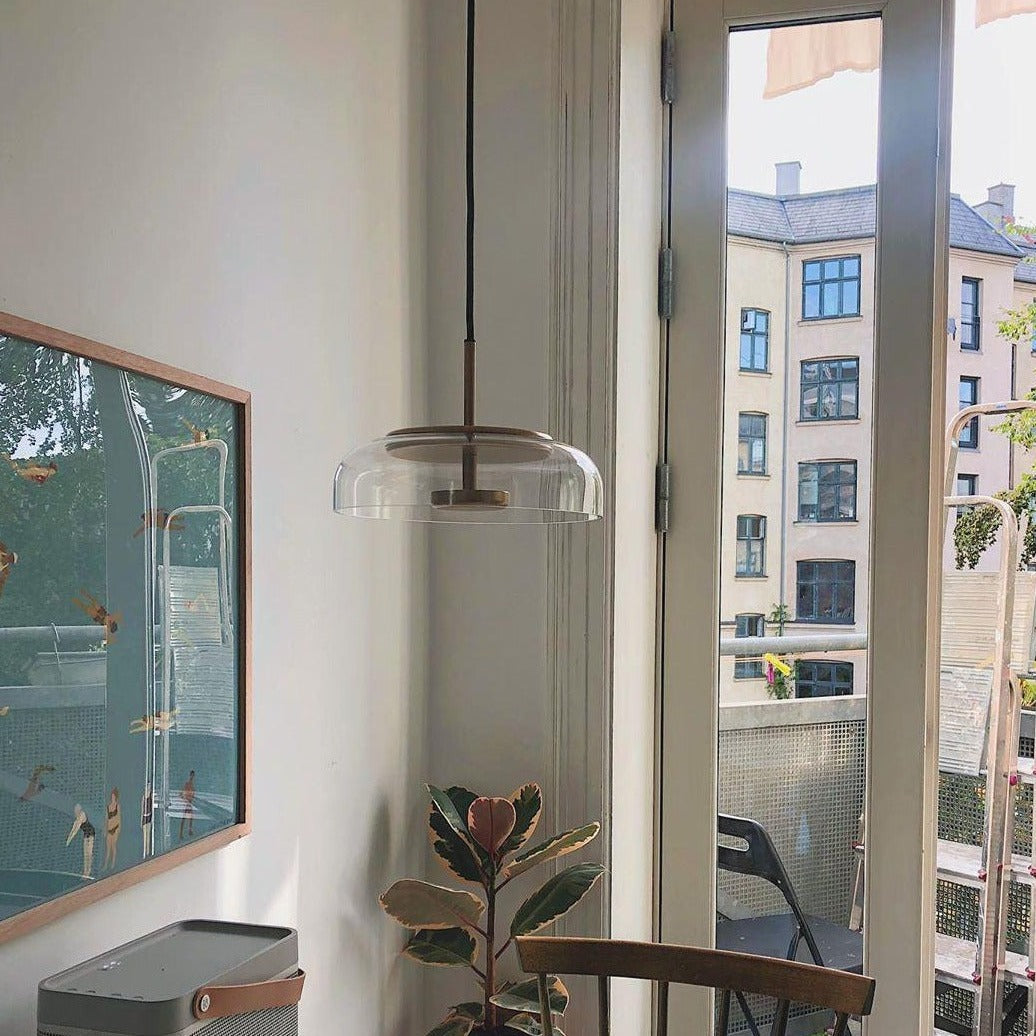 Nova Lux Pendant Lamp for Warm Radiant Ambience in Living Room | Snurv | Temsk