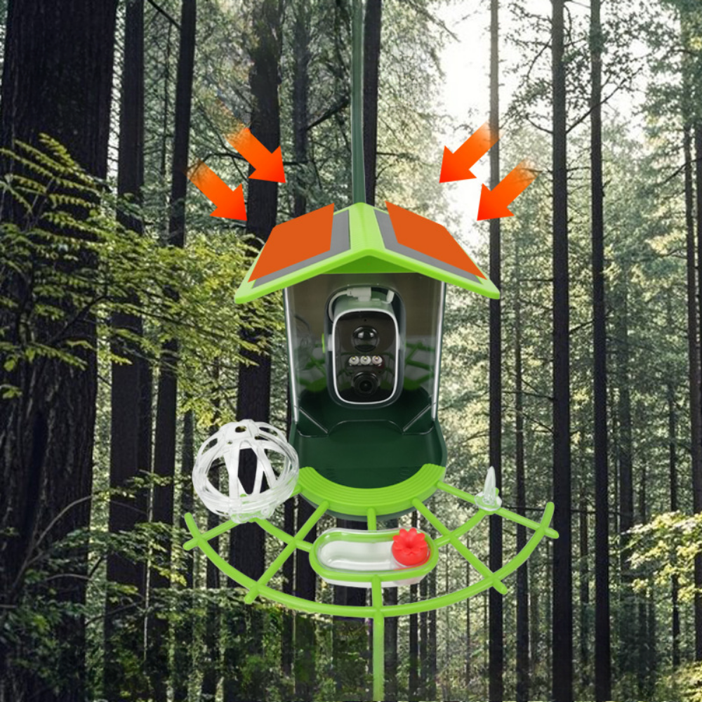 Outdoor Camera For Bird Feeder With Smart HD App Control | Temsk