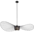 LuminaForge Pendant Light In Black Hat Finish For Living Spaces | Temsk