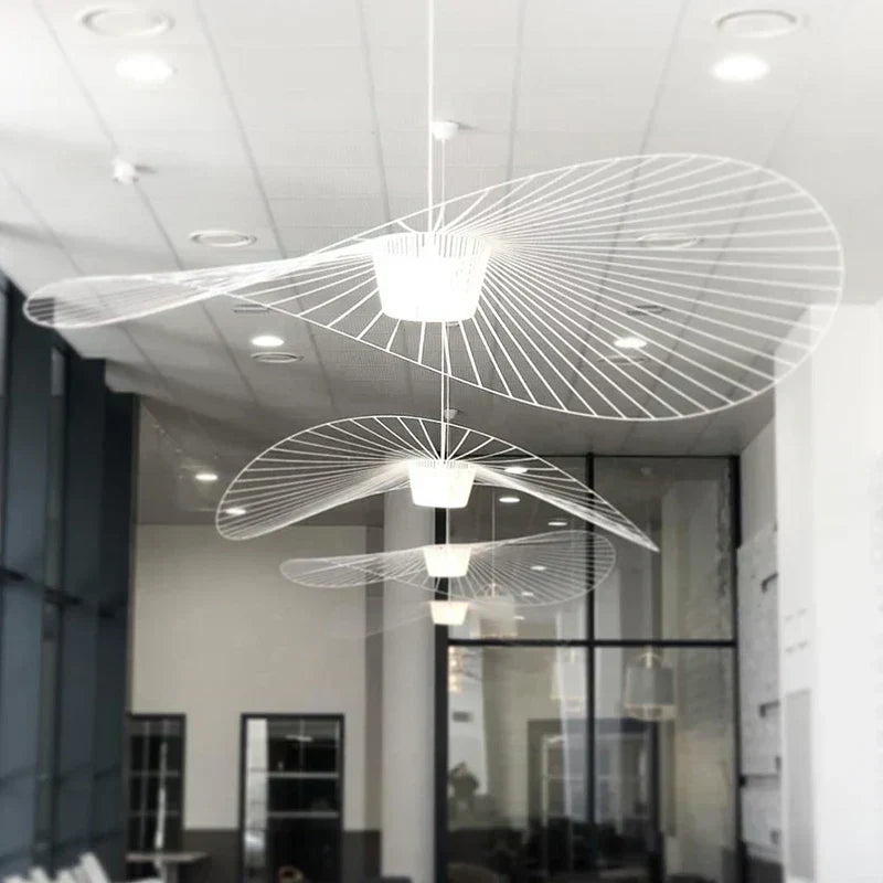 LuminaForge Pendant Light In Black Hat Finish For Living Spaces | Temsk