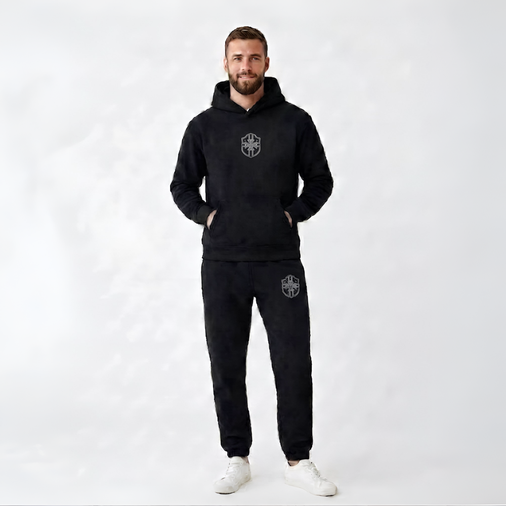 Men's Hooded Tracksuit Jumpsuit Sleepwear For Everyday Comfort | Temsk