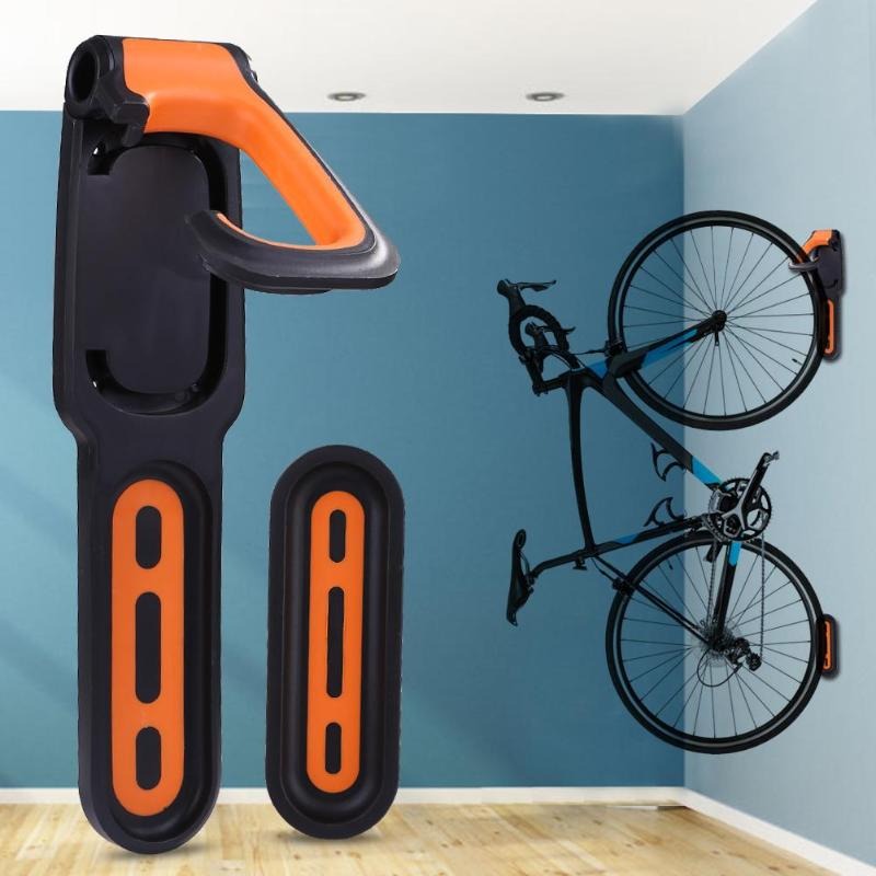 Slim Wall Mount Bike Rack And Space Saving Organizer | Temsk