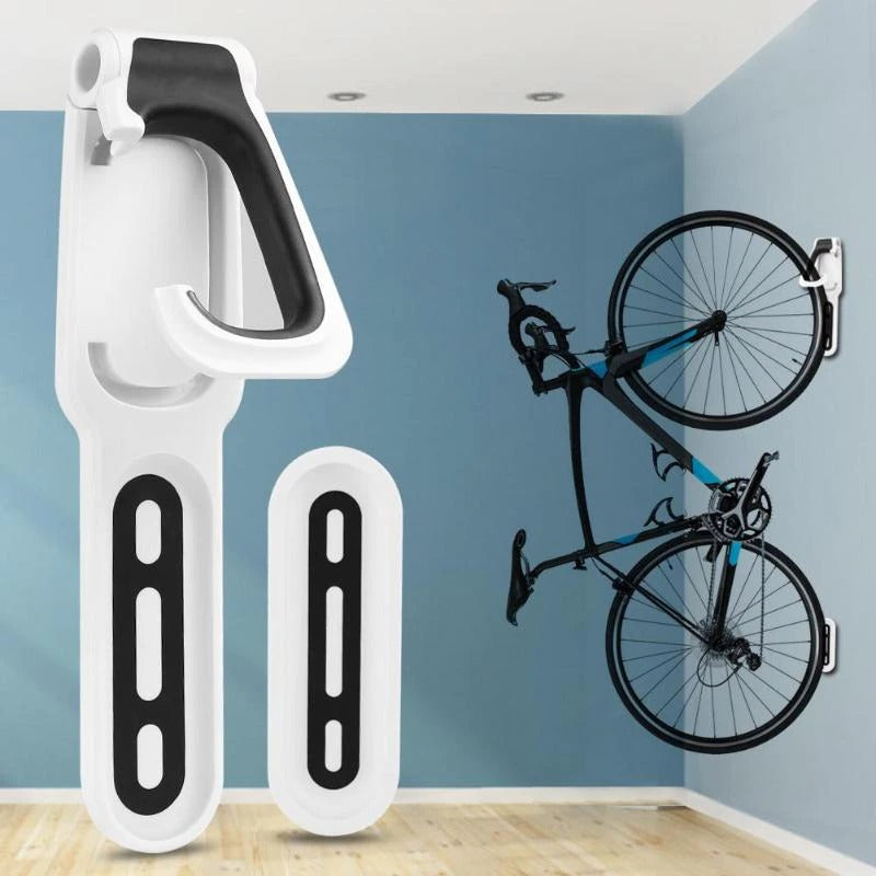 Slim Wall Mount Bike Rack And Space Saving Organizer | Temsk