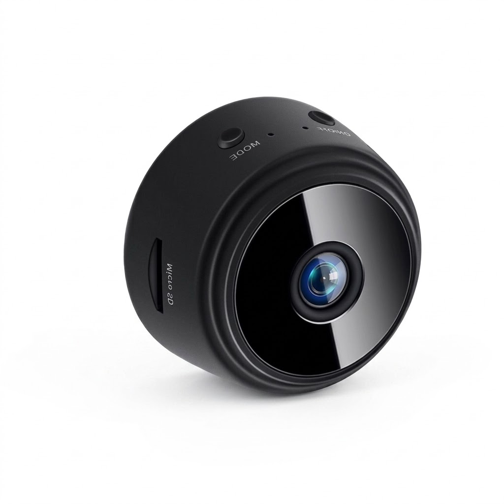 Mini telecamera di sicurezza wireless HD con supporto magnetico e WiFi | Temsk