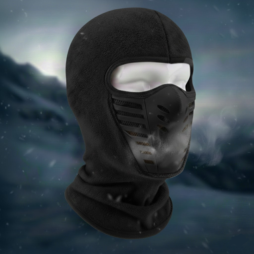 Winter Thermal Windproof Face Mask With Full Coverage For Outdoor Sports | Temsk