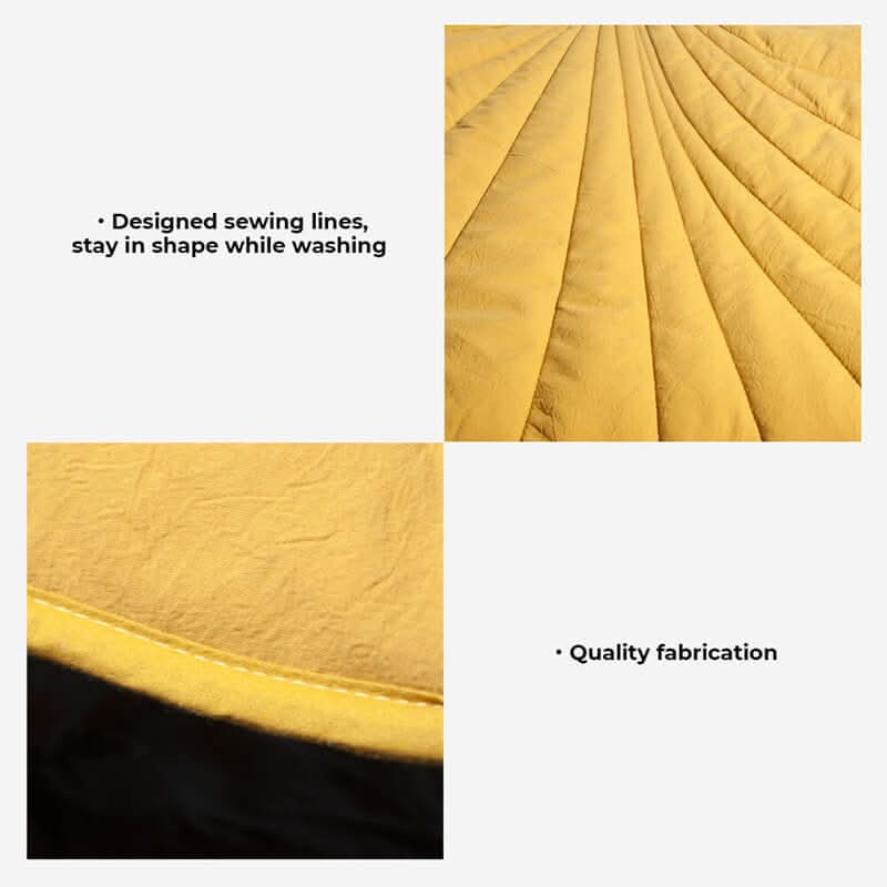 LeafHaven Leaf Shaped Dog Blanket With Soft Padding And Versatile Use | Temsk
