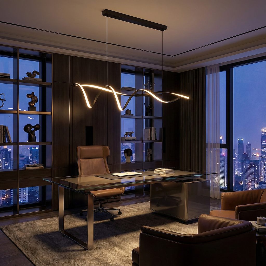 NovaWave Modern LED Overhead Ceiling Light Fixture | Temsk
