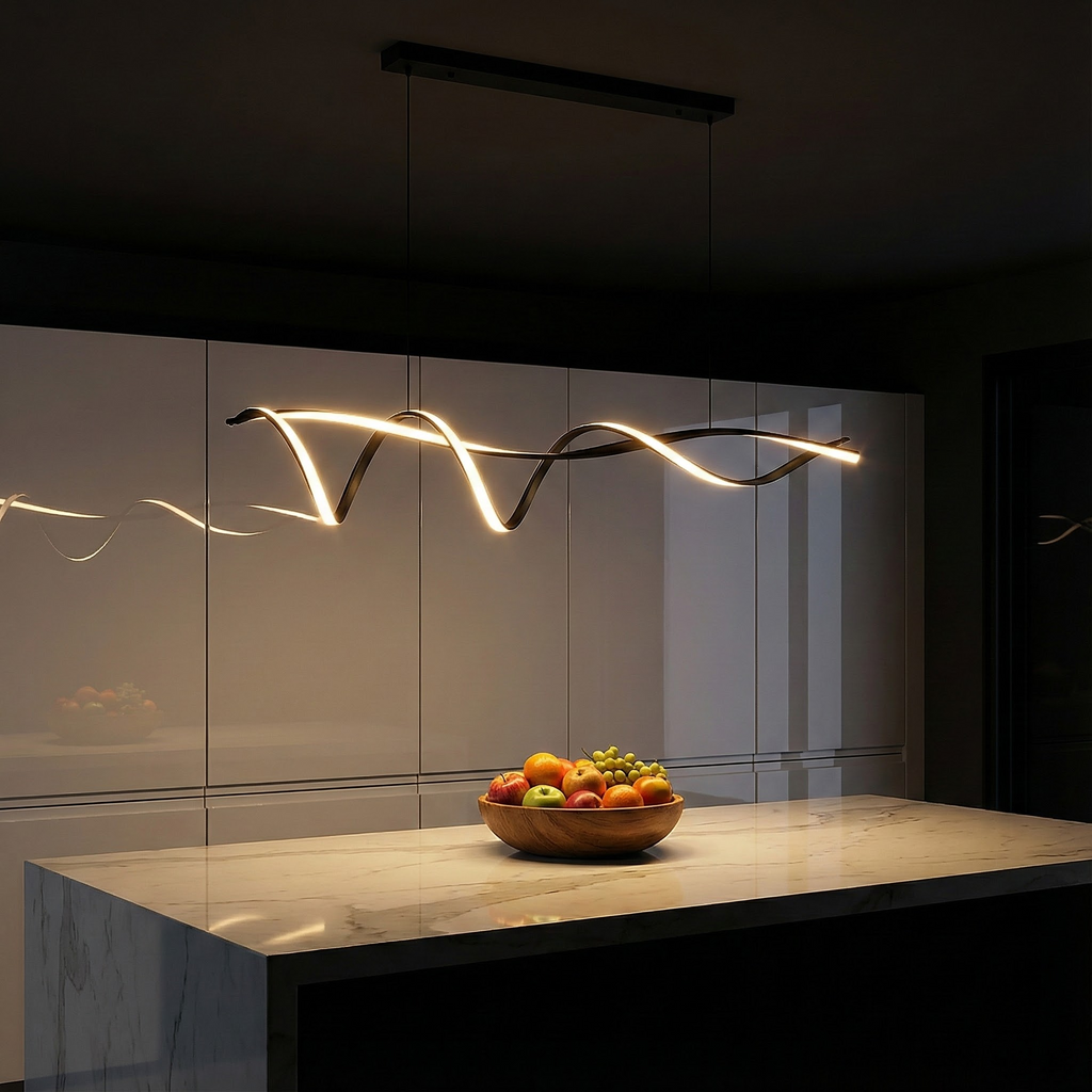 NovaWave Modern LED Overhead Ceiling Light Fixture | Temsk