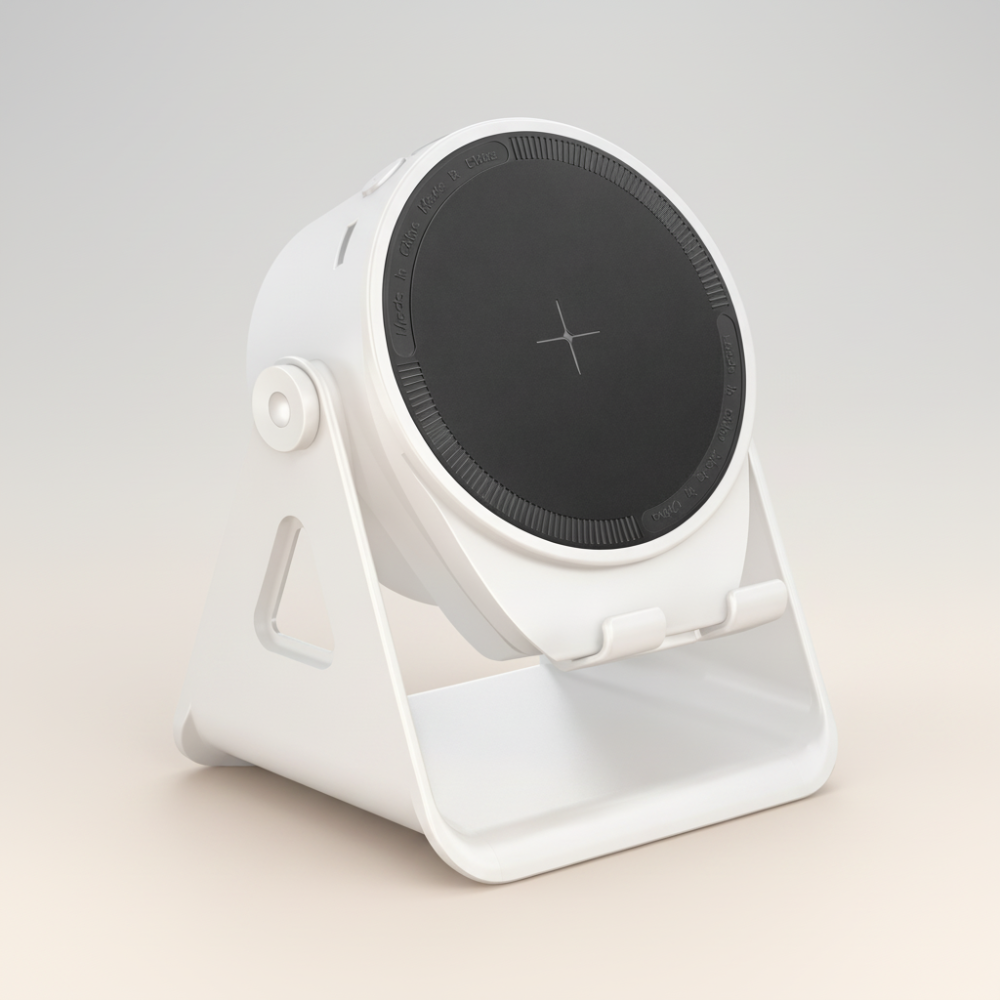 Wireless Charger With Bluetooth Speaker And Induction Phone Stand | Temsk