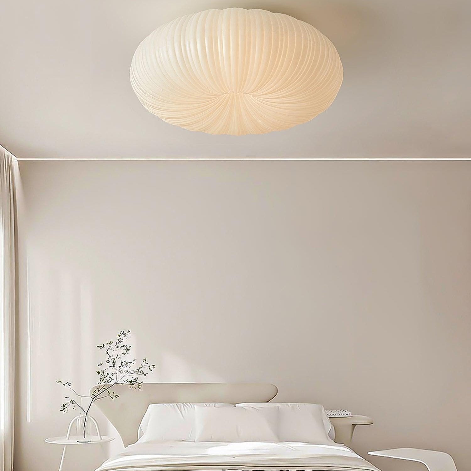 Modern LED Ceiling Light With Dimmable Remote Control For Living Room Or Bedroom | Temsk