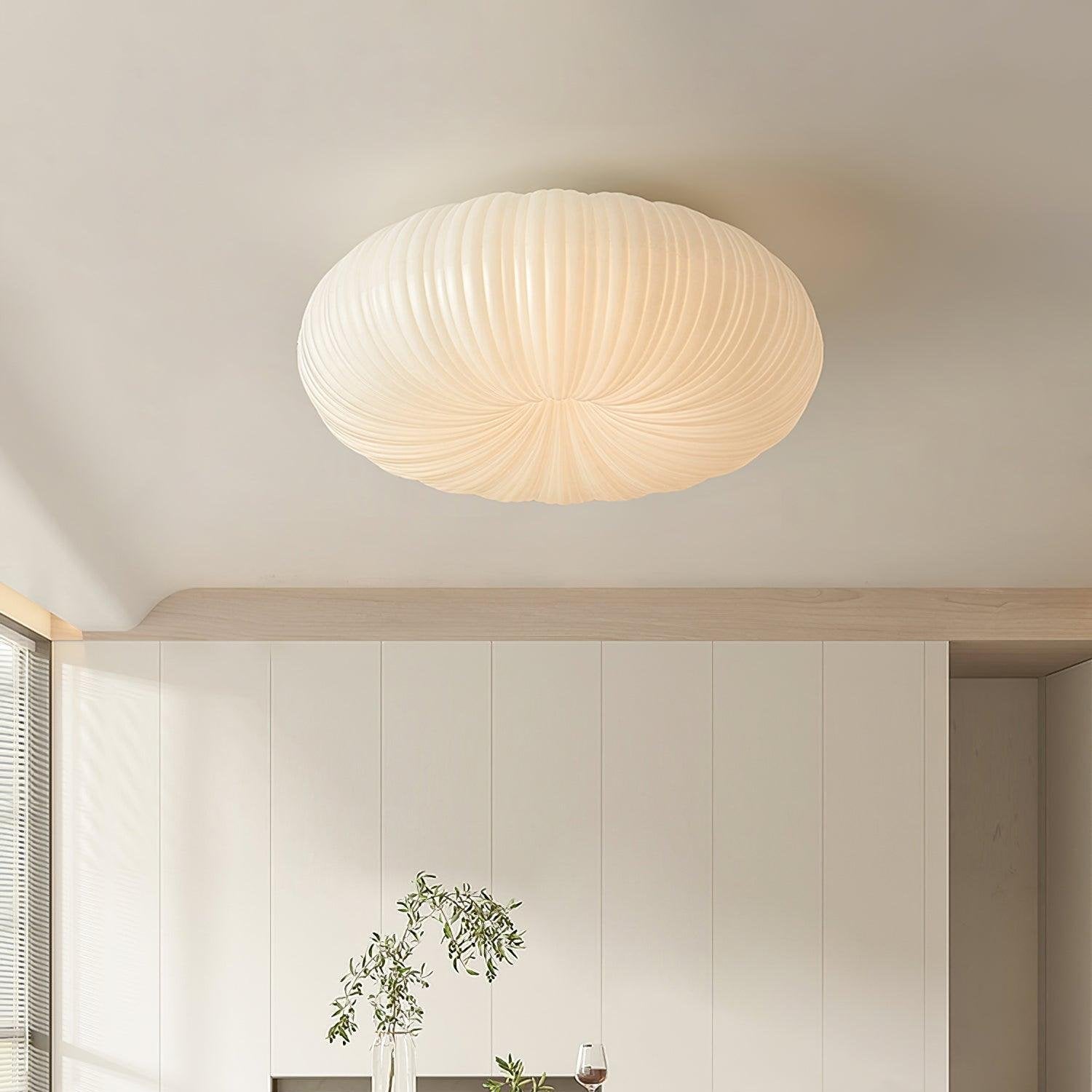 Modern LED Ceiling Light With Dimmable Remote Control For Living Room Or Bedroom | Temsk
