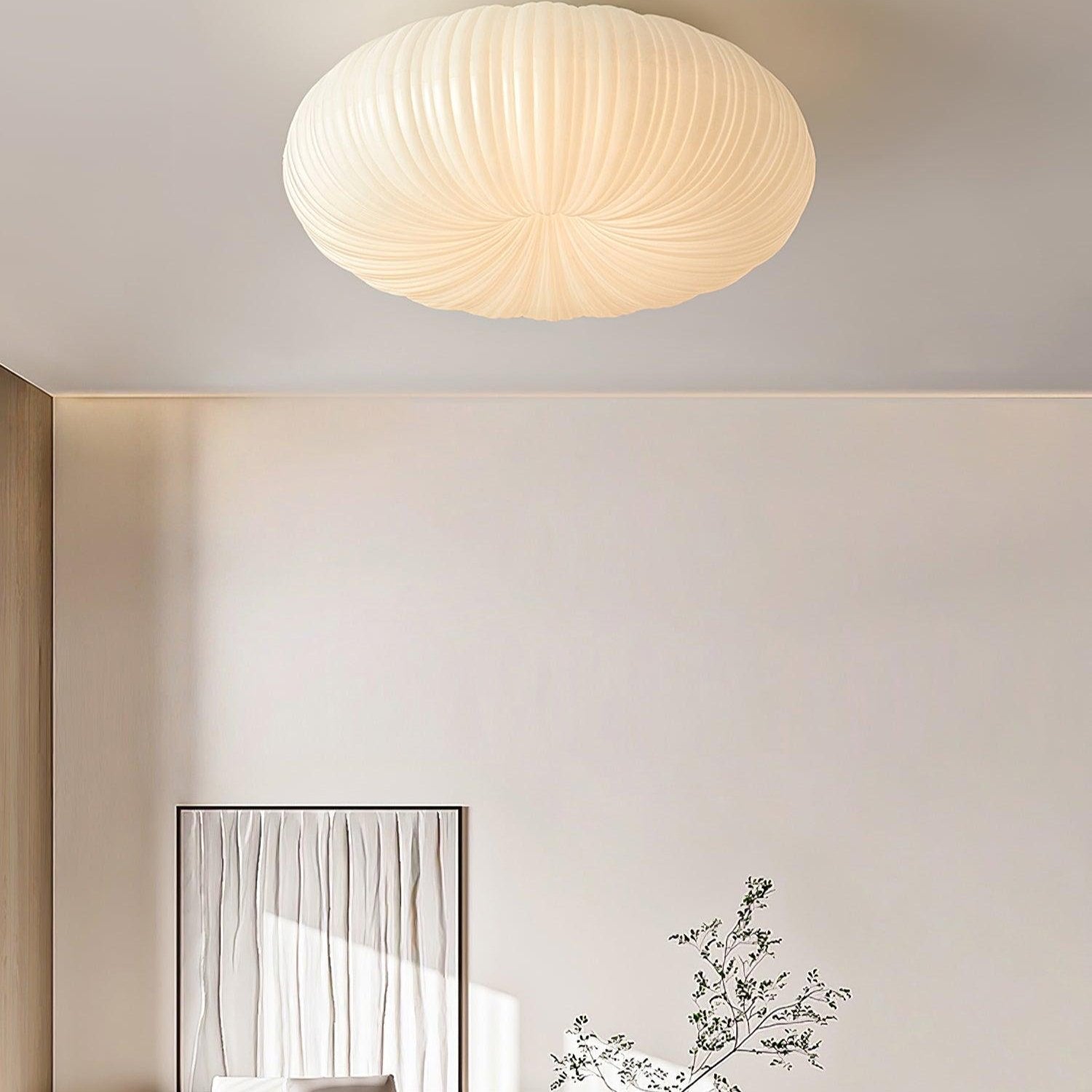 Modern LED Ceiling Light With Dimmable Remote Control For Living Room Or Bedroom | Temsk