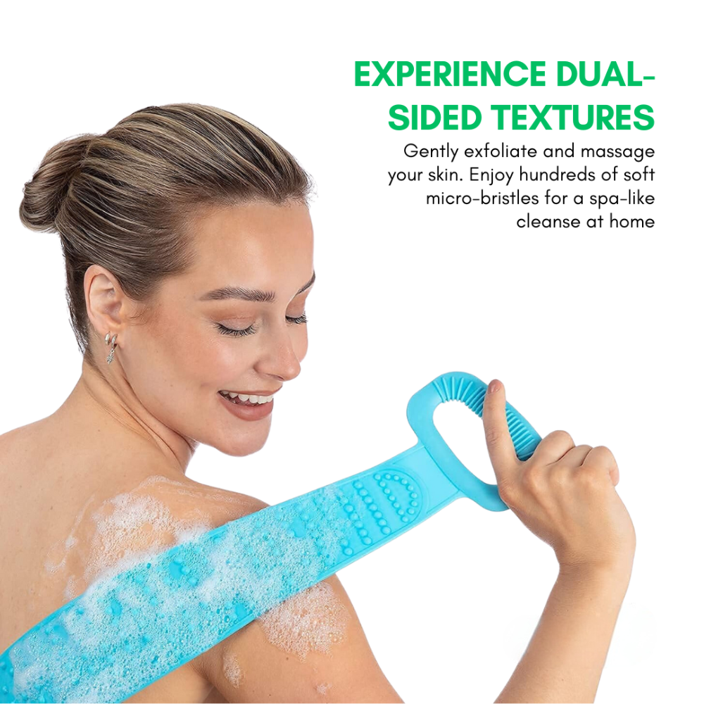 Silikon-Bad-Schrubber Duschbürste, Peeling-Massagegerät | Temsk