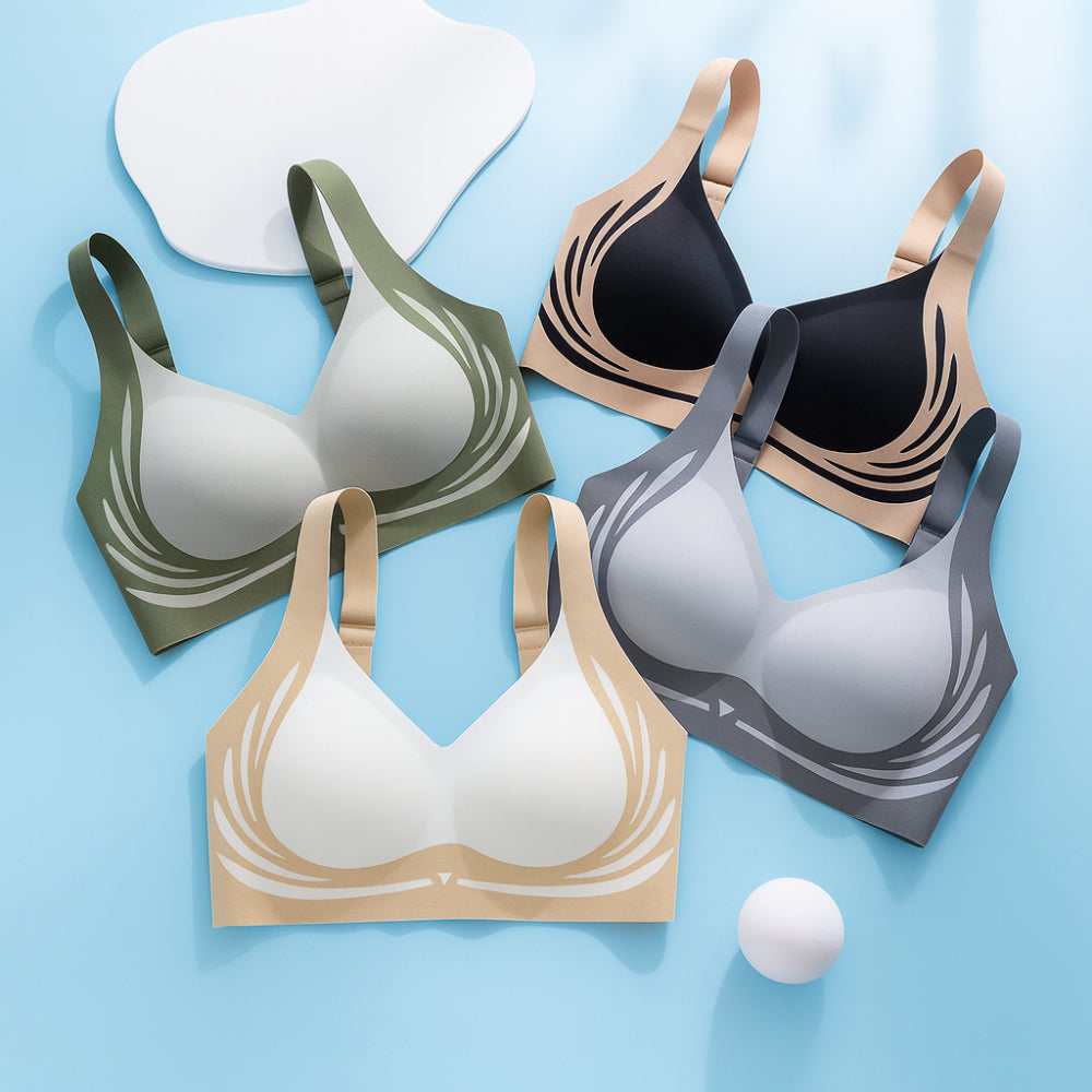 Reggiseno Senza Fili Per Tutti I Giorni Con Comfort Senza Cuciture E Supporto Per Tutta La Giornata | Temsk