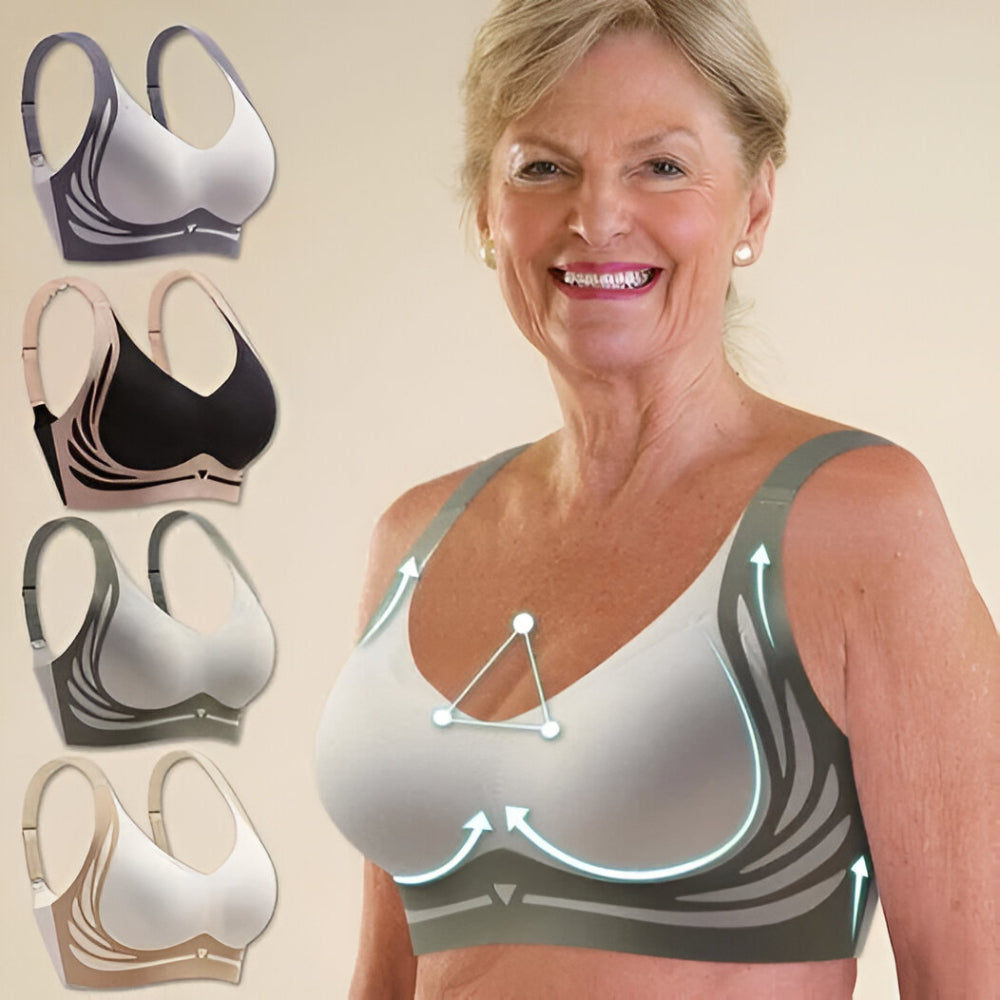 Reggiseno Senza Fili Per Tutti I Giorni Con Comfort Senza Cuciture E Supporto Per Tutta La Giornata | Temsk