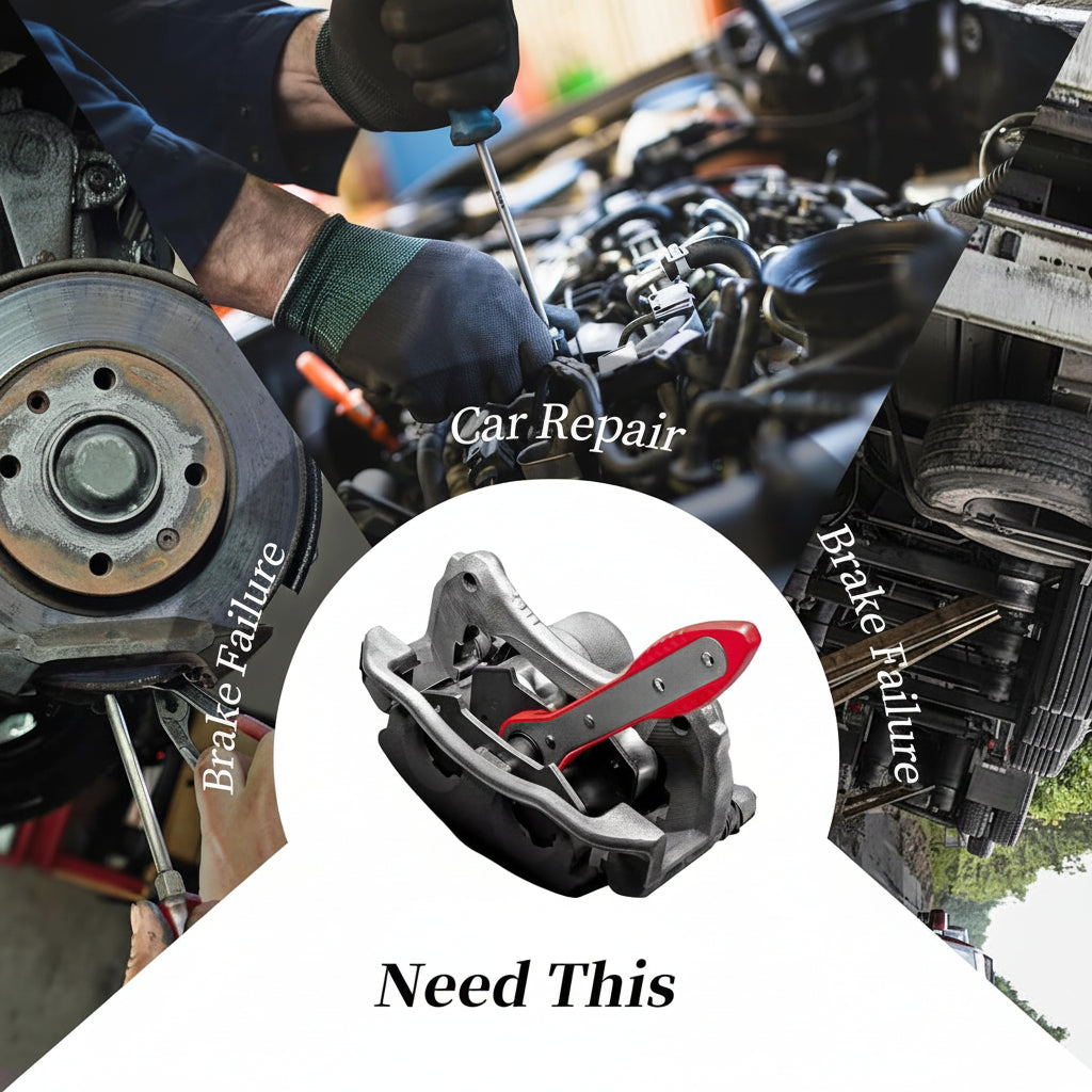 Caliper Piston Ratcheting Tool For Brake Pad Replacement | Temsk