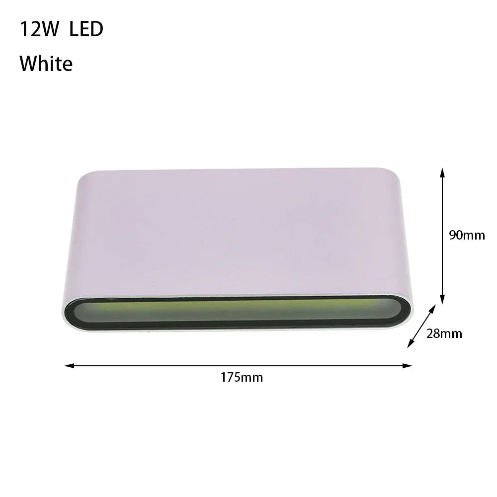 AeroBeam Wandlampe wasserdichte Außenleuchte mit langlebigem Aluminium | Temsk