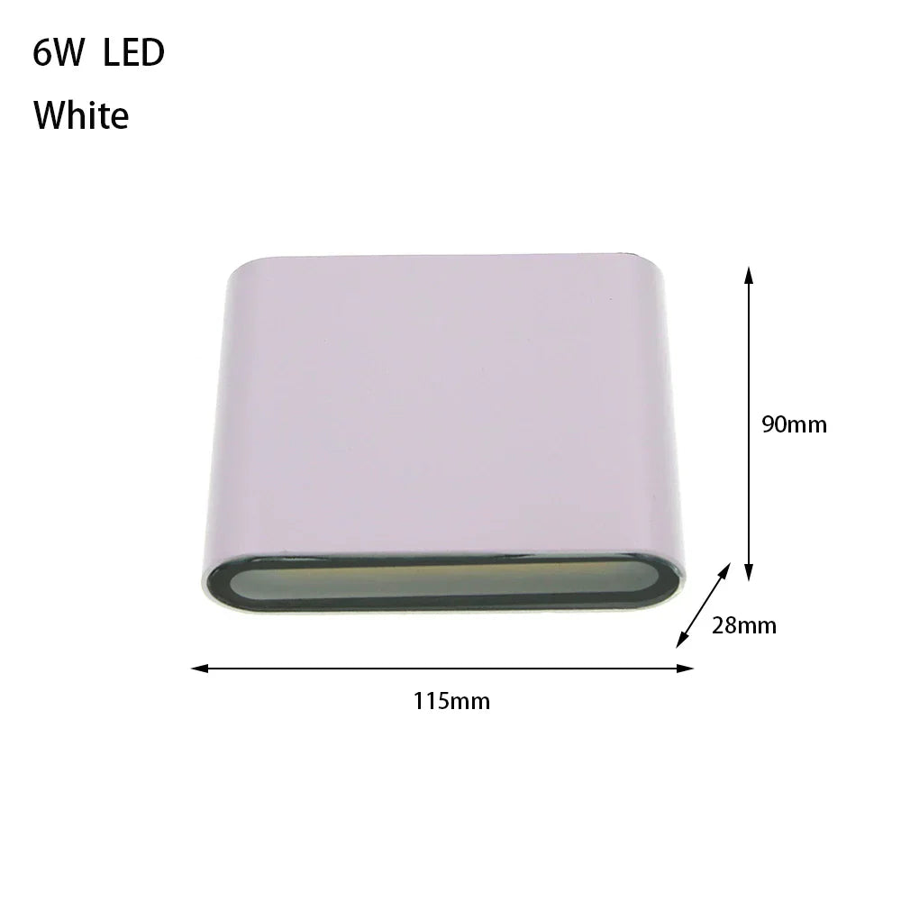 AeroBeam Wandlampe wasserdichte Außenleuchte mit langlebigem Aluminium | Temsk