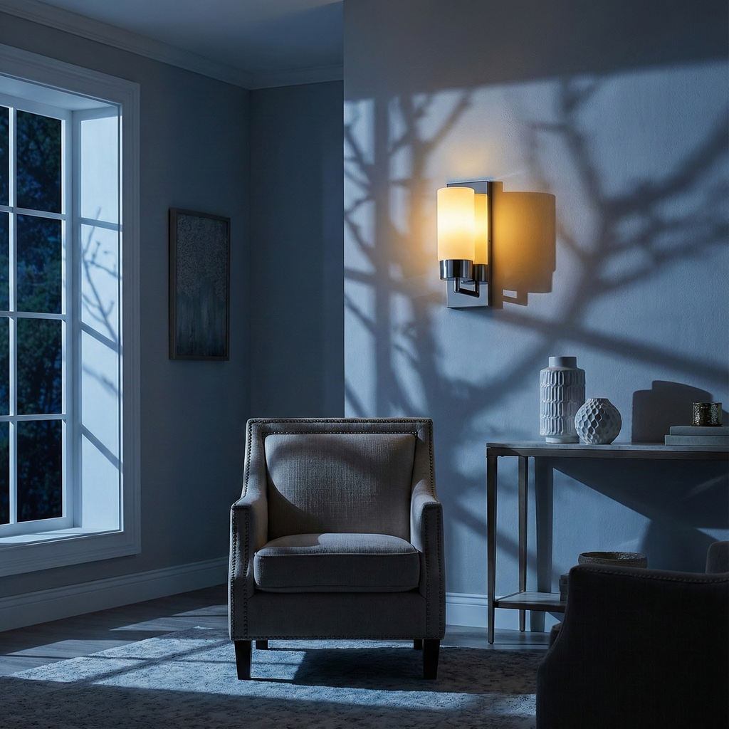NovaLume Sleek Modern Minimalist Wall Sconce Lighting Fixture | Temsk