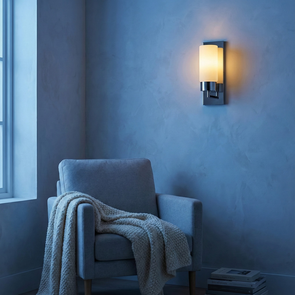 NovaLume Sleek Modern Minimalist Wall Sconce Lighting Fixture | Temsk