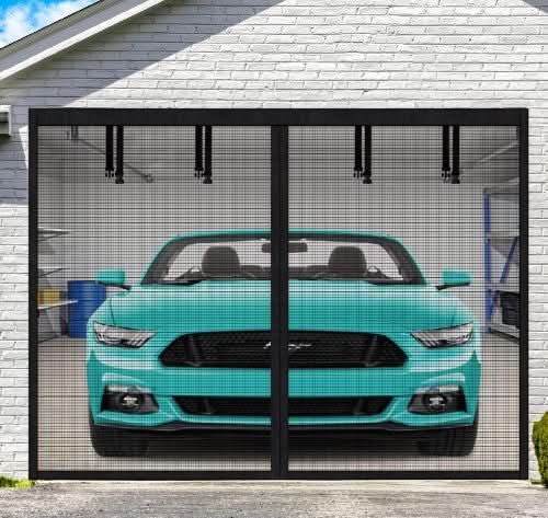 BreezeGuard Vision Magnetic Screen Net For Your Garage | Temsk