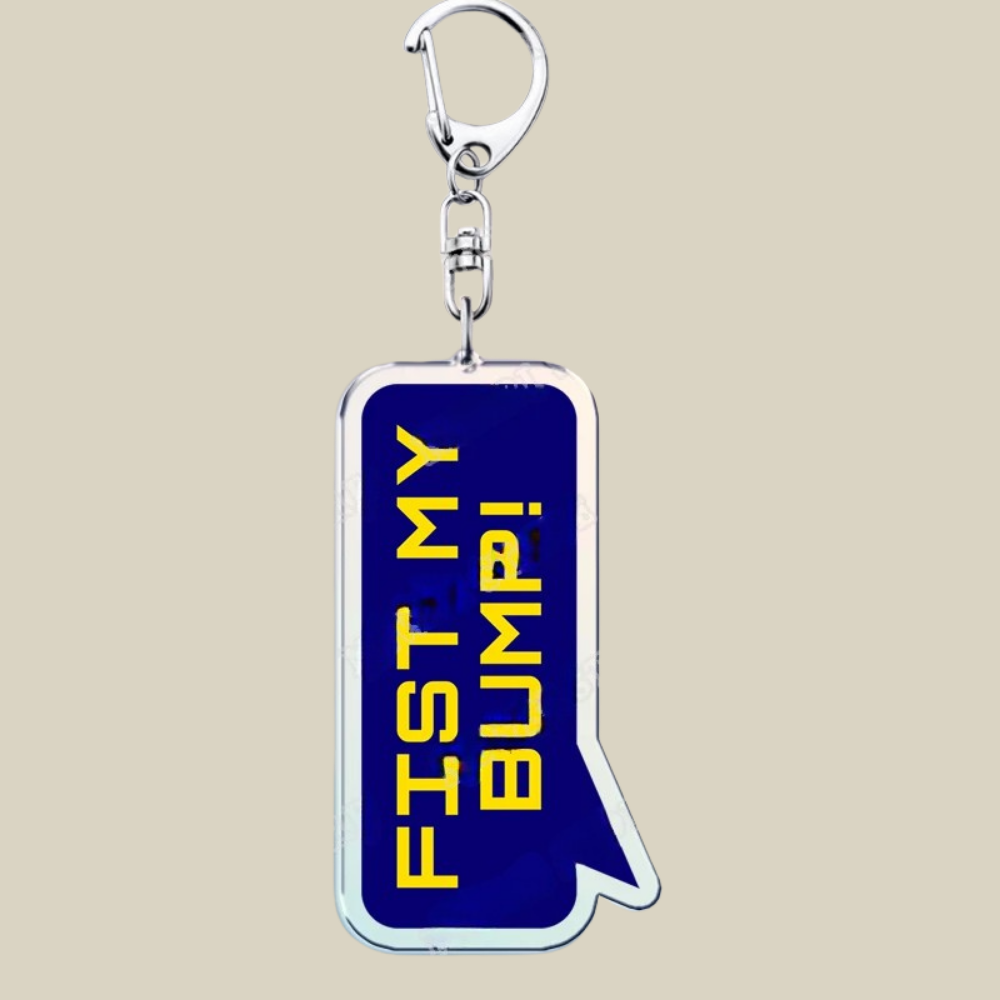 Bunnycat Acrylic Keychain With Cute Cartoon Charm For Bags And Keys | Temsk