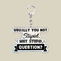 Bunnycat Acrylic Keychain With Cute Cartoon Charm For Bags And Keys | Temsk