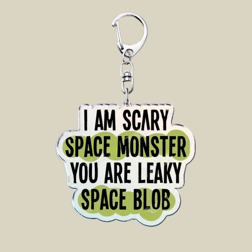 Bunnycat Acrylic Keychain With Cute Cartoon Charm For Bags And Keys | Temsk