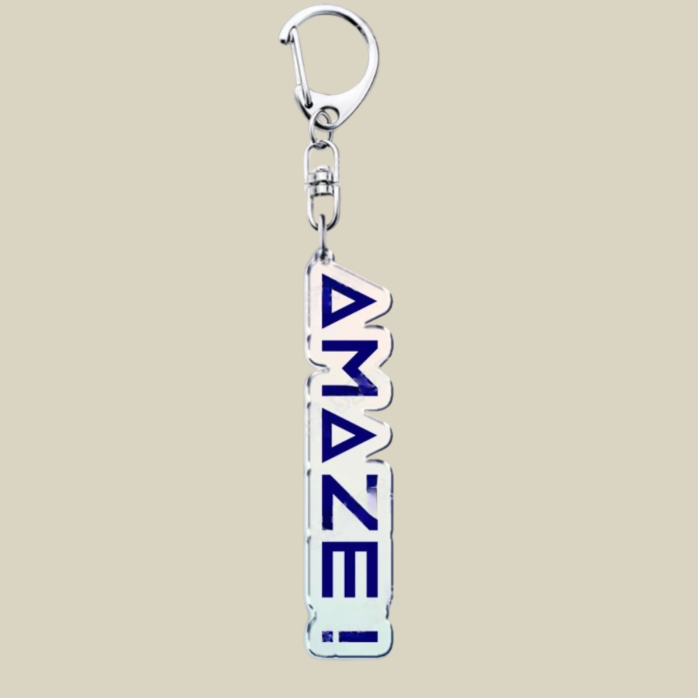 Bunnycat Acrylic Keychain With Cute Cartoon Charm For Bags And Keys | Temsk