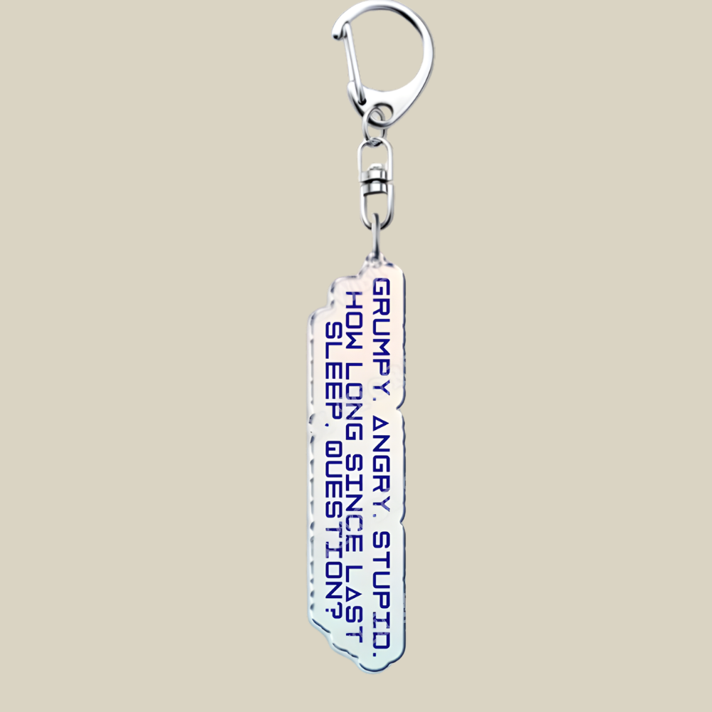 Bunnycat Acrylic Keychain With Cute Cartoon Charm For Bags And Keys | Temsk
