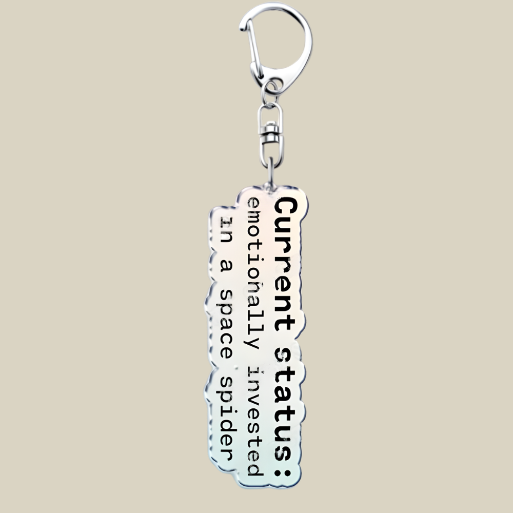 Bunnycat Acrylic Keychain With Cute Cartoon Charm For Bags And Keys | Temsk