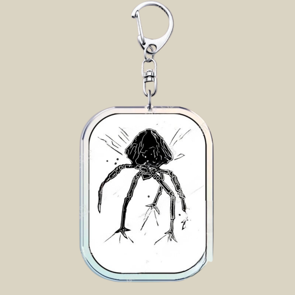 Bunnycat Acrylic Keychain With Cute Cartoon Charm For Bags And Keys | Temsk