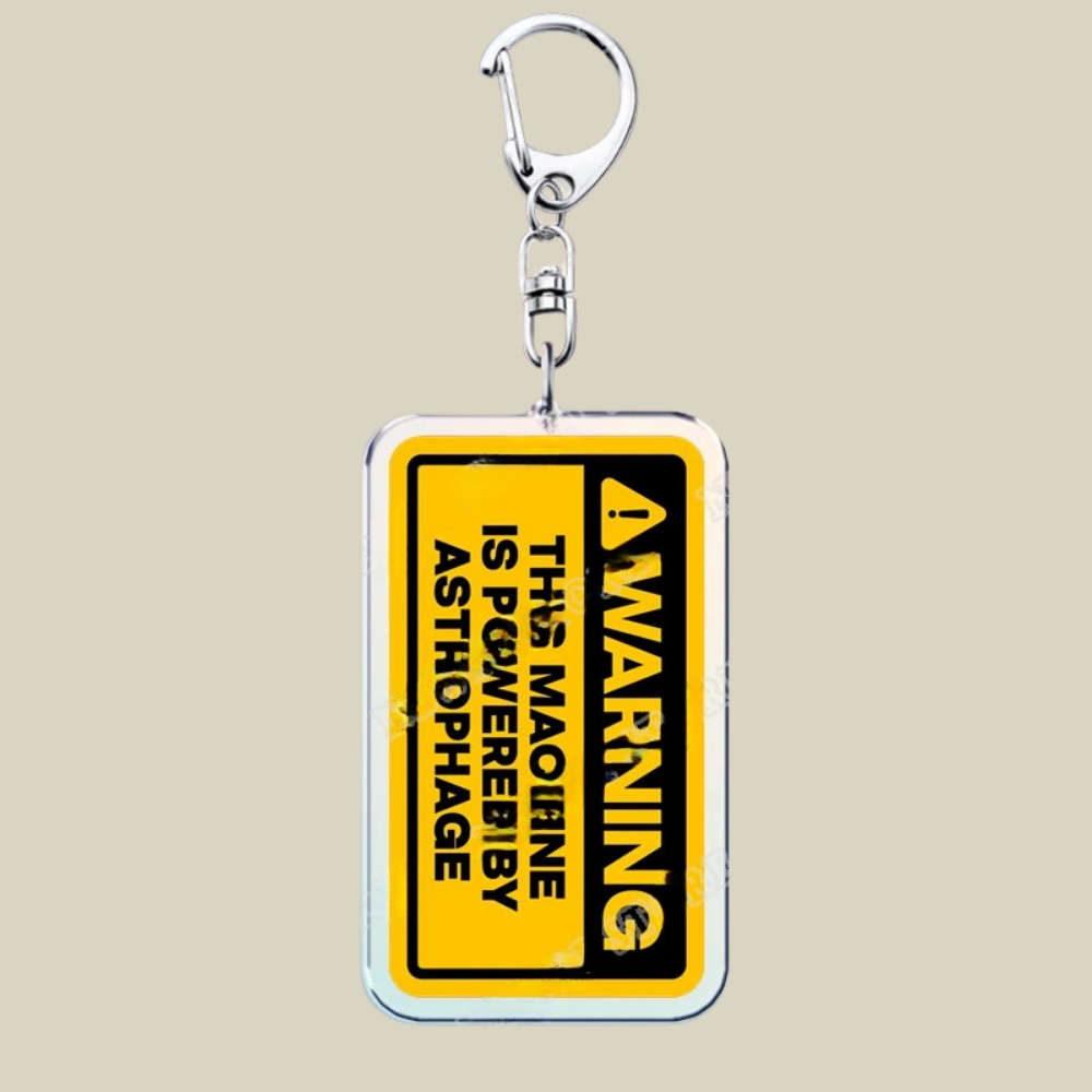 Bunnycat Acrylic Keychain With Cute Cartoon Charm For Bags And Keys | Temsk