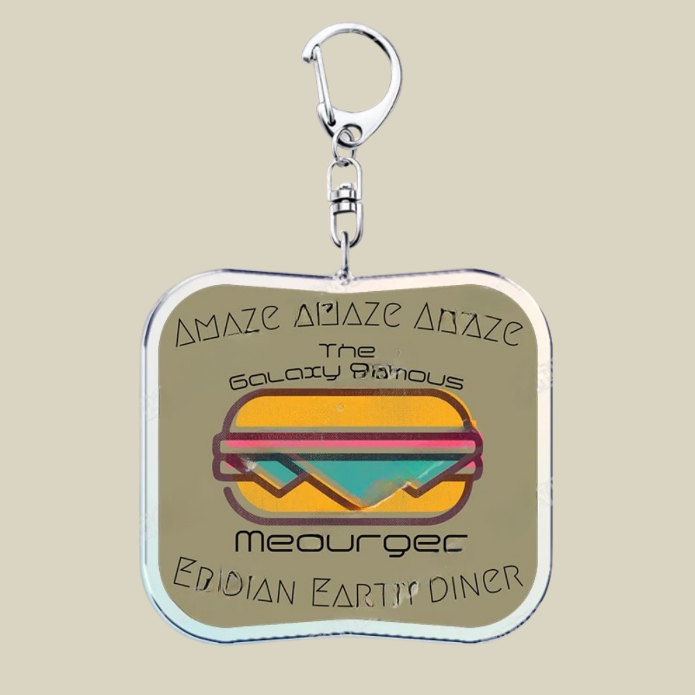 Bunnycat Acrylic Keychain With Cute Cartoon Charm For Bags And Keys | Temsk