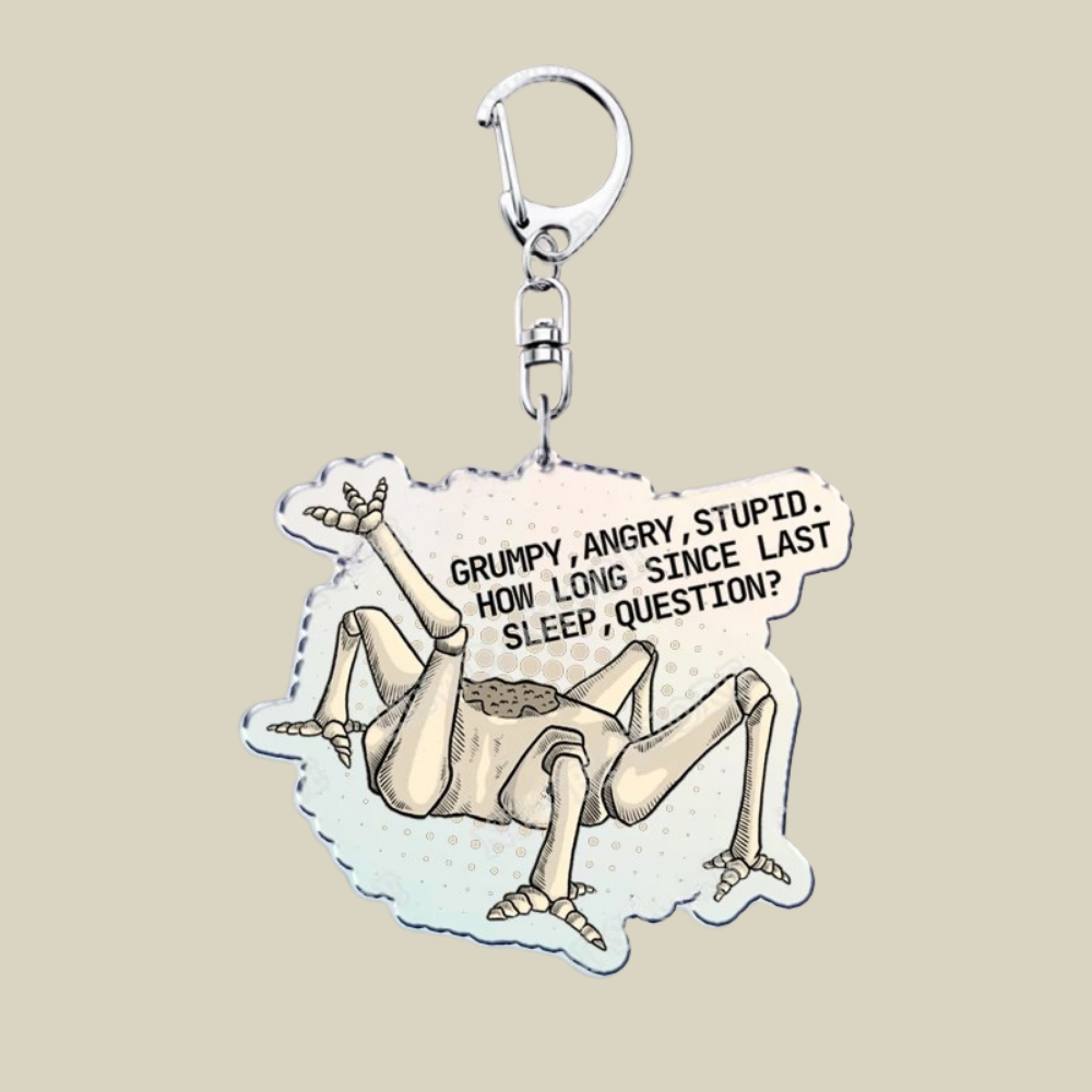 Bunnycat Acrylic Keychain With Cute Cartoon Charm For Bags And Keys | Temsk