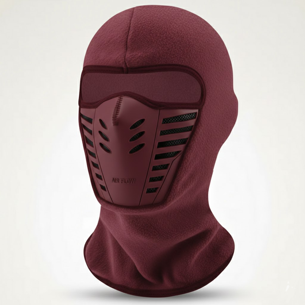 Winter-Balaclava-Gesichtsmaske thermisch und winddicht für vollständigen Schutz im Freien | Temsk