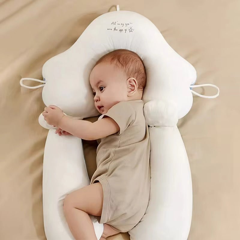 NestEase Organic Baby Pillow For Gentle Neck Support And Peaceful Sleep | Temsk