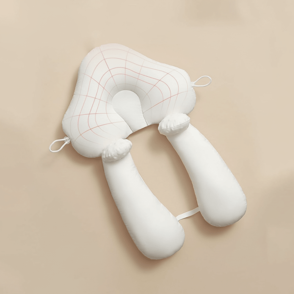 NestEase Organic Baby Pillow For Gentle Neck Support And Peaceful Sleep | Temsk