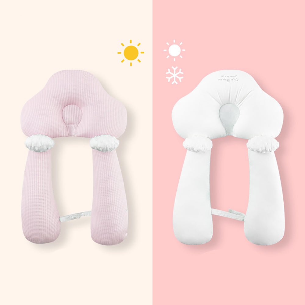 NestEase Organic Baby Pillow For Gentle Neck Support And Peaceful Sleep | Temsk