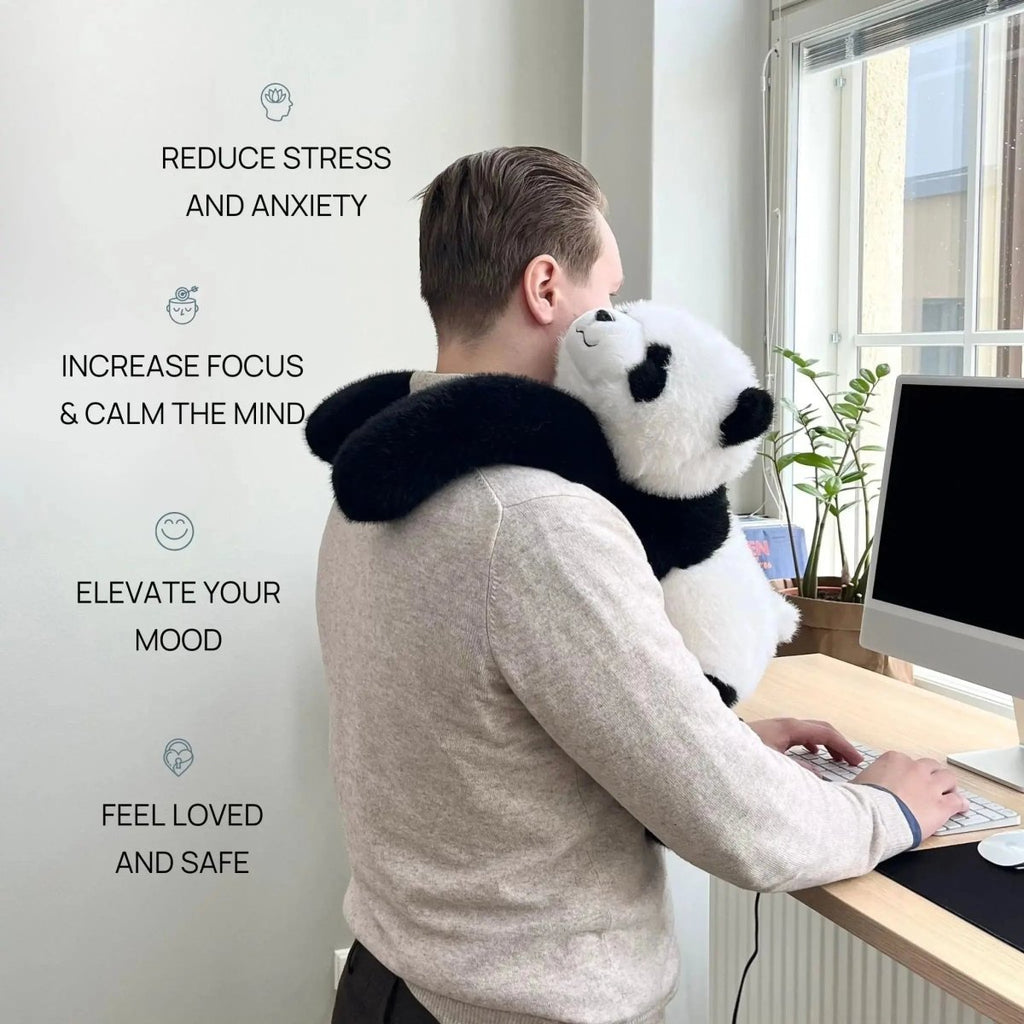 CloudCuddle Stress-Relieving Cuddle Companion With Ultra-Soft Faux Fur | Temsk