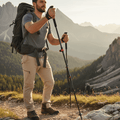 TrailFlex Bastoncini Pieghevoli in Carbonio con Stabilità Migliorata | Temsk