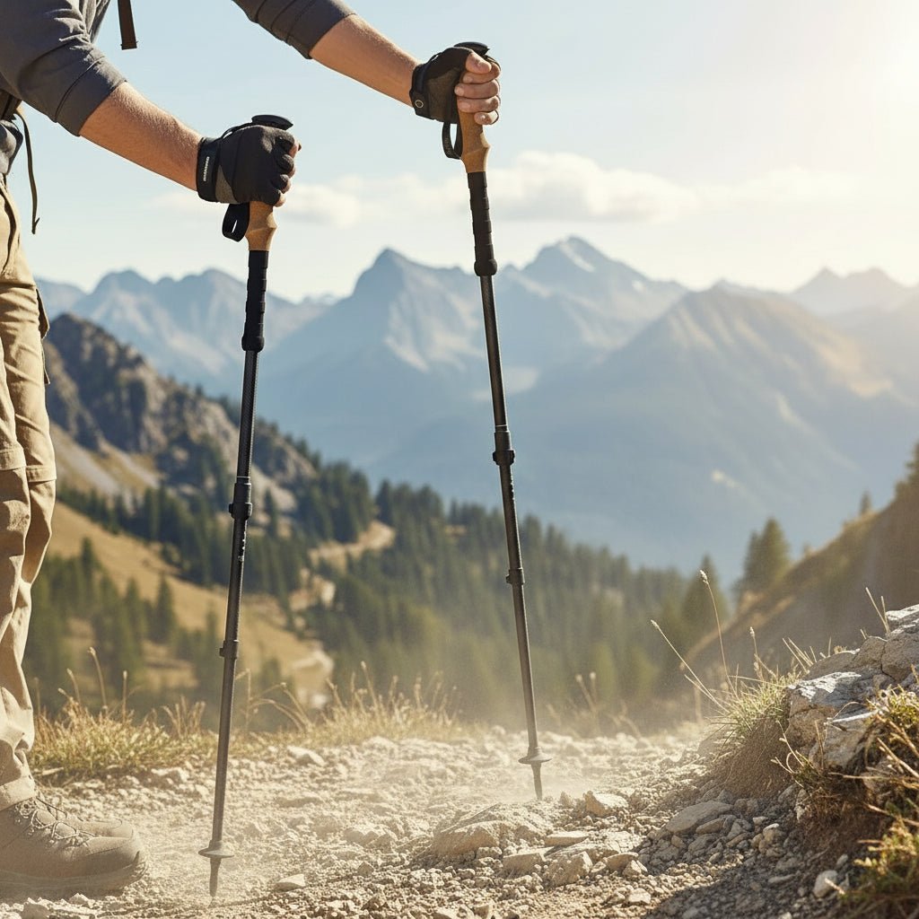 TrailFlex Bastoncini Pieghevoli in Carbonio con Stabilità Migliorata | Temsk