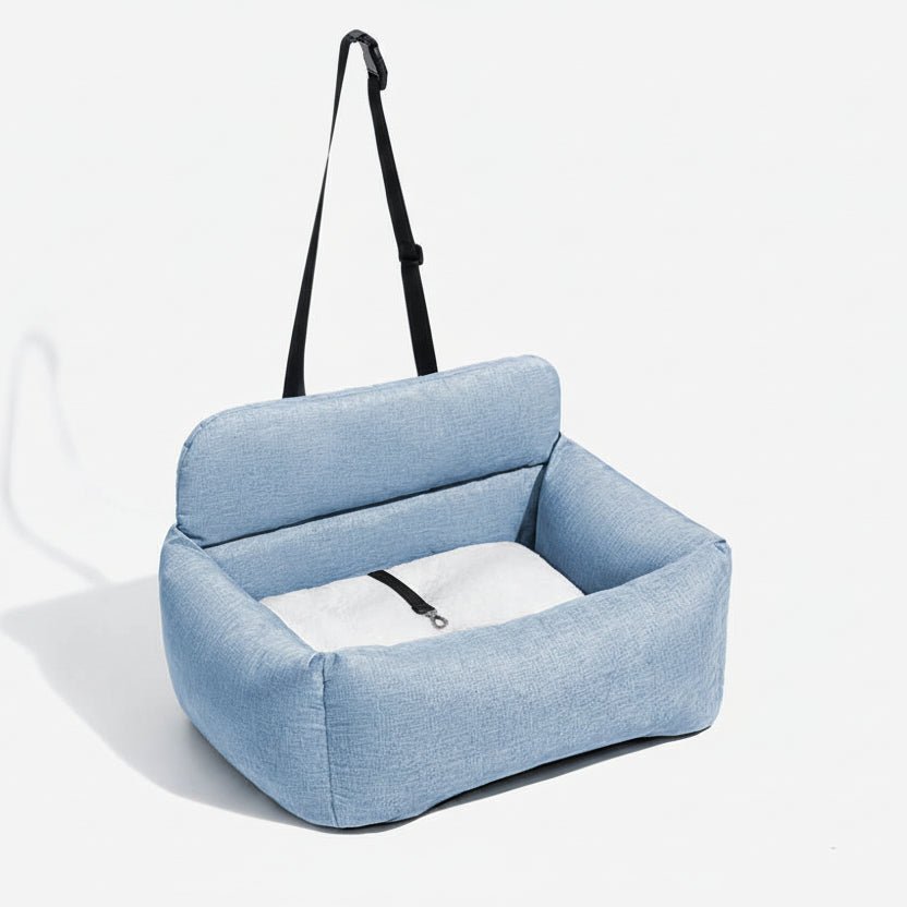 TrailNest Large Washable Dog Car Bed With Secure Straps And Non Slip Bottom | Temsk