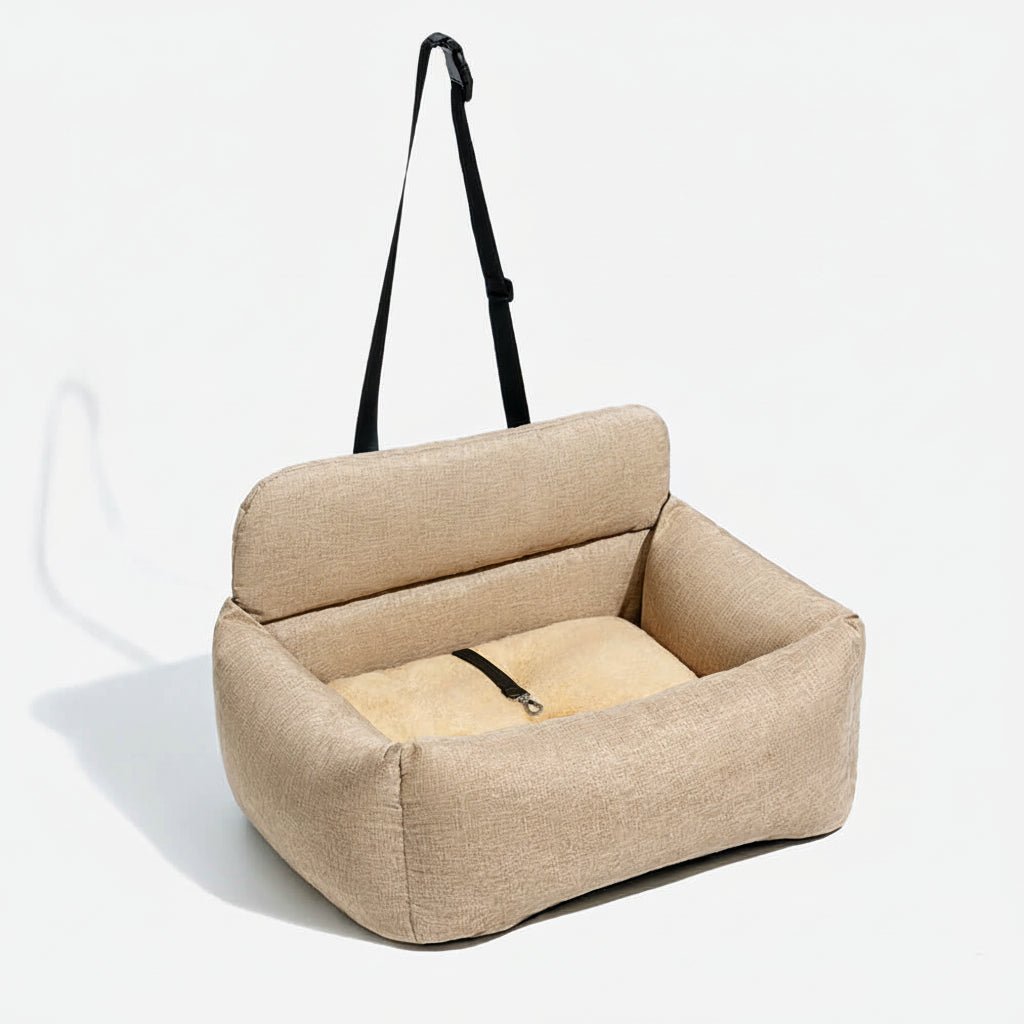 TrailNest Large Washable Dog Car Bed With Secure Straps And Non Slip Bottom | Temsk